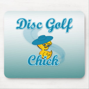 Disc Golf Chick #3 Muismat
