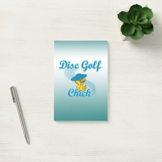 Disc Golf Chick #3 Post-it® Notes (Kantoor)