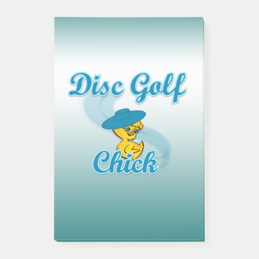Disc Golf Chick #3 Post-it® Notes (Voorkant)