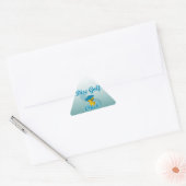 Disc Golf Chick #3 Sticker (Envelop)