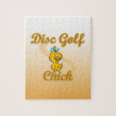 Disc Golf Chick Legpuzzel (Verticaal)