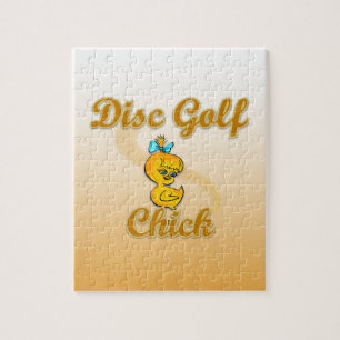 Disc Golf Chick Legpuzzel