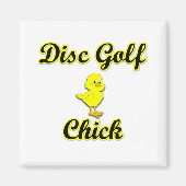 Disc Golf Chick Magneet (Voorkant)
