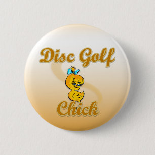 Disc Golf Chick Ronde Button 5,7 Cm