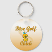 Disc Golf Chick Sleutelhanger (Voorkant)