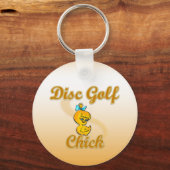 Disc Golf Chick Sleutelhanger (Voorkant)