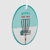 Disc Golf Christmas Collectible 2024 Ornament (voorkant)