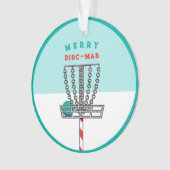 Disc Golf Christmas Collectible 2024 Ornament (voorkant)