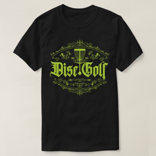 Disc Golf Classic Groen T-shirt (Design voorkant)