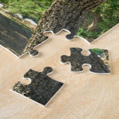 Disc Golf Course Natuur Puzzle Legpuzzel (Zijkant)