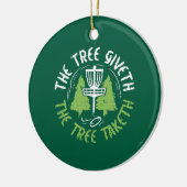 Disc Golf Disc Golf Player Gift Keramisch Ornament (Links)