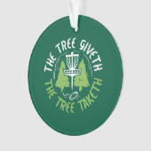 Disc Golf Disc Golf Player Gift Ornament (voorkant)
