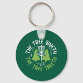Disc Golf Disc Golf Player Gift Sleutelhanger (Voorkant)