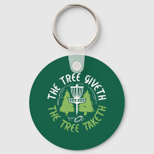 Disc Golf Disc Golf Player Gift Sleutelhanger (Voorkant)