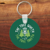 Disc Golf Disc Golf Player Gift Sleutelhanger (Voorkant)