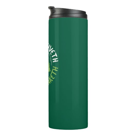 Disc Golf Disc Golf Player Gift Thermosbeker (Geroteerd rechts)