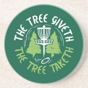 Disc Golf Disc Golf Player Gift Zandsteen Onderzetter