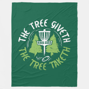 Disc Golf Disc Golf Speler Cadeau Fleece Deken