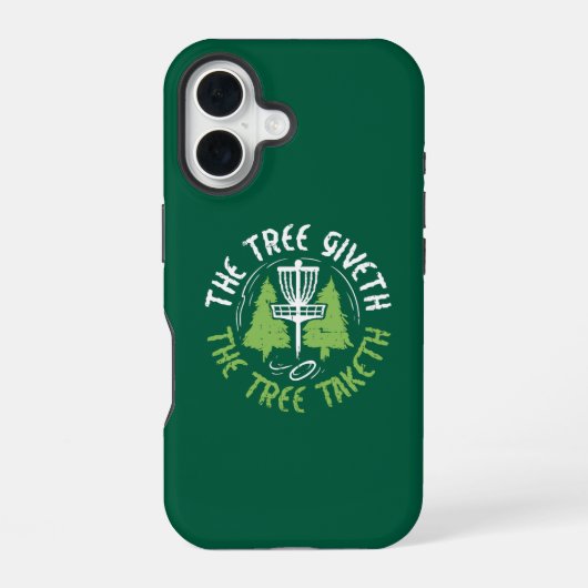 Disc Golf Disc Golf Speler Cadeau iPhone 16 Hoesje (Achterkant)