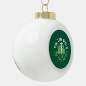 Disc Golf Disc Golf Speler Cadeau Keramische Bal Ornament (Links)