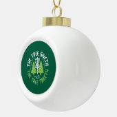 Disc Golf Disc Golf Speler Cadeau Keramische Bal Ornament (Rechts)