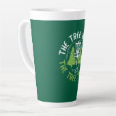 Disc Golf Disc Golf Speler Cadeau Latte Mok (Linkerhoek)
