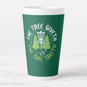 Disc Golf Disc Golf Speler Cadeau Latte Mok