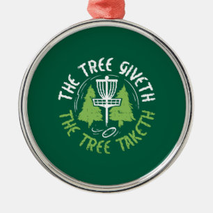 Disc Golf Disc Golf Speler Cadeau Metalen Ornament