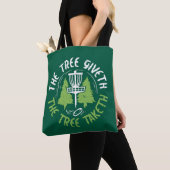 Disc Golf Disc Golf Speler Cadeau Tote Bag (Dichtbij)