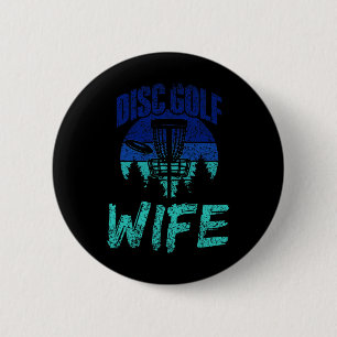 Disc Golf Echtgenote Disc Golfer Disc Golf Speler Ronde Button 5,7 Cm