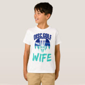 Disc Golf Echtgenote Disc Golfer Disc Golf Speler T-shirt (Voorkant volledig)