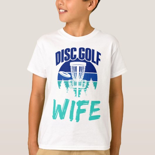 Disc Golf Echtgenote Disc Golfer Disc Golf Speler T-shirt (Voorkant)