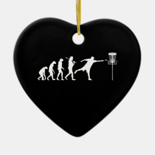 Disc Golf Evolutie Disc Golf Cadeaus Keramisch Ornament
