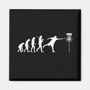 Disc Golf Evolutie Disc Golf Cadeaus Magneet