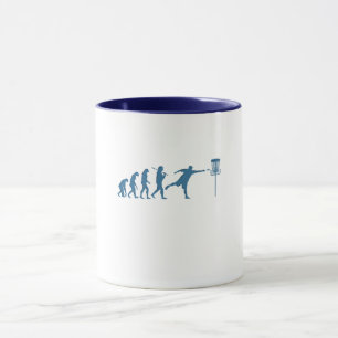 Disc Golf Evolutie - Leuk Cadeau voor Disc Golfer Mok