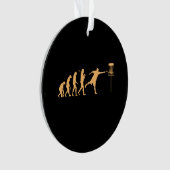 Disc Golf Evolutie Ornament (voorkant)