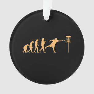 Disc Golf Evolutie Ornament