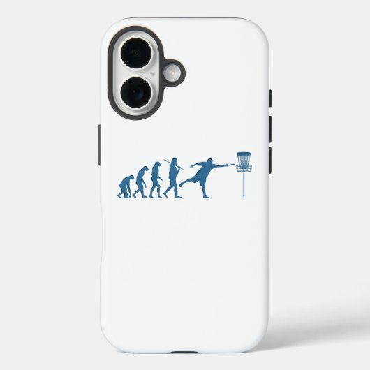 Disc Golf Evolution - Leuk cadeau voor Disc Golfer Case-Mate iPhone Case (Achterkant)