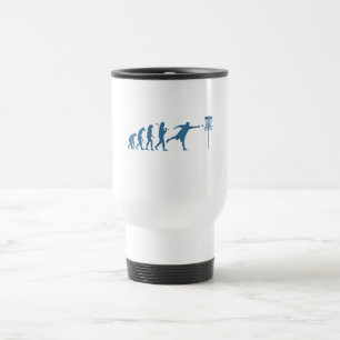 Disc Golf Evolution - Leuk cadeau voor Disc Golfer Reisbeker