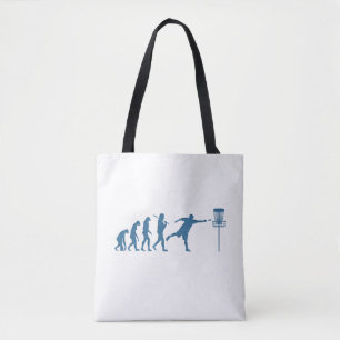 Disc Golf Evolution - Leuk cadeau voor Disc Golfer Tote Bag