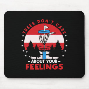 Disc Golf Frisbee Golf Bomen Kan Het Niet Schelen  Muismat