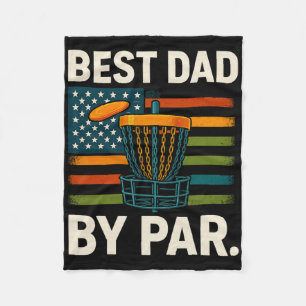 Disc Golf Frisbee Grappige Beste Vader Par Camo Us Fleece Deken