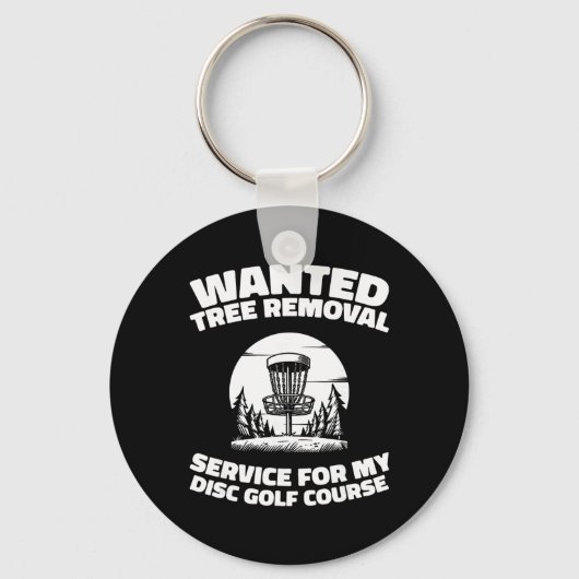 Disc Golf Frisbee Outdoor Sport - Boom _2 Sleutelhanger (Voorkant)