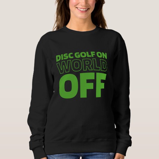 Disc Golf Frisbee Outdoor Sport - Disc Golf op het Trui (Voorkant)