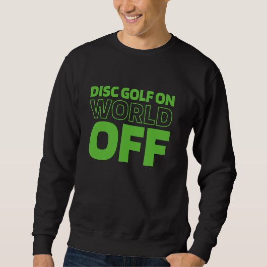 Disc Golf Frisbee Outdoor Sport - Disc Golf op het Trui (Voorkant)