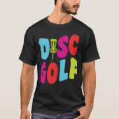 Disc Golf Funny Disc Golf T-shirt (Voorkant)