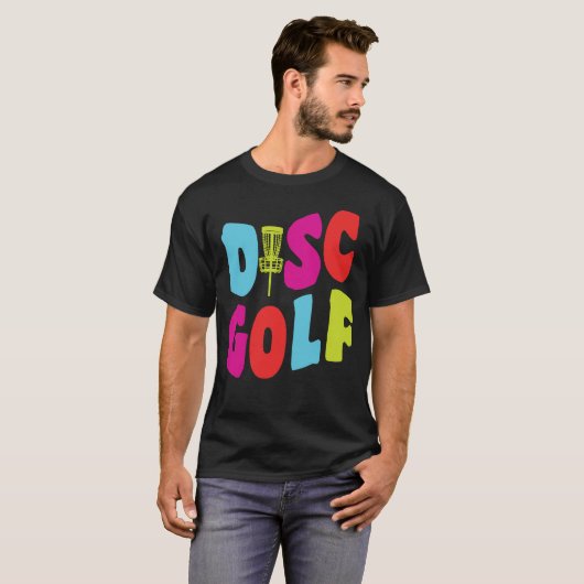 Disc Golf Funny Disc Golf T-shirt (Voorkant volledig)