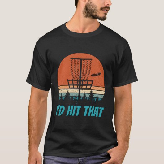 Disc Golf  Funny Disc Golfen Lover Speler T-shirt (Voorkant)