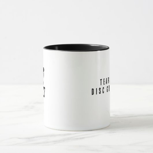 Disc Golf Funny Mug Mok (Midden)