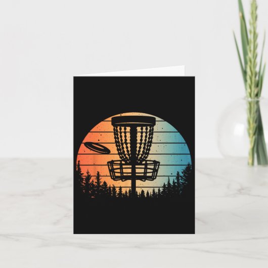 Disc Golf Gift Disc Golfer Spullen en Accessoires  Kaart (Voorkant)